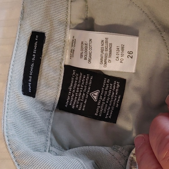 🌸Host Pick🌸Women's Twik Organic Cotton Pastel Green Straight Leg Jeans - Picture 8 of 8